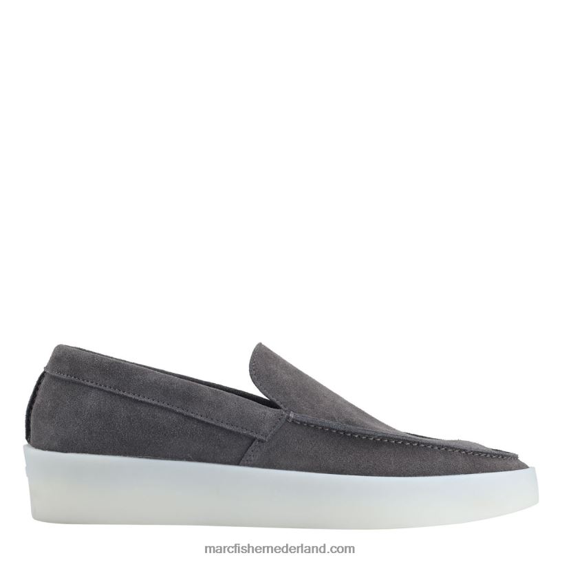 Heren Marc Fisher connor loafer donkergrijs suède 2T068T730