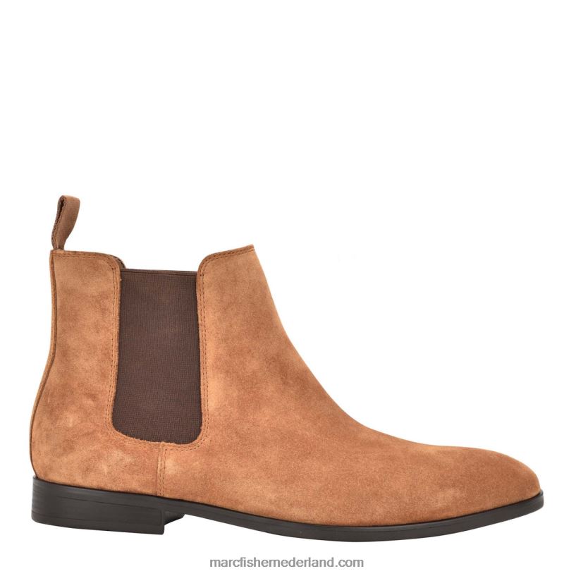 Heren Marc Fisher burke geklede laars bruin suède 2T068T713