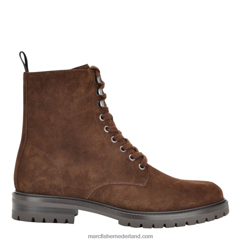 Heren Marc Fisher david laars met veters bruin suède 2T068T706