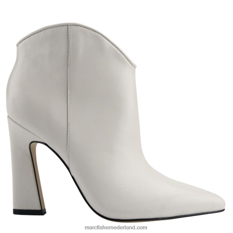 vrouwen Marc Fisher masina enkellaarsje chique creme leer 2T068T89