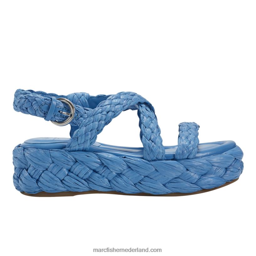 vrouwen Marc Fisher genie espadrillesandaal blauw 2T068T229