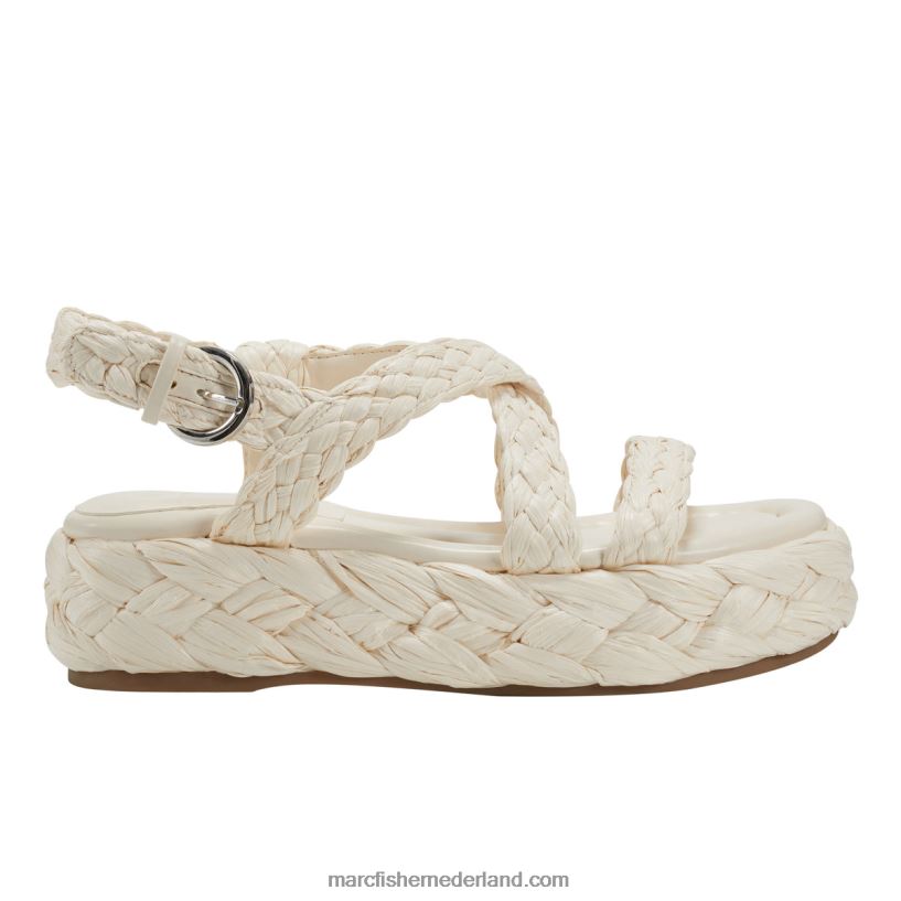 vrouwen Marc Fisher genie espadrillesandaal ivoor 2T068T207