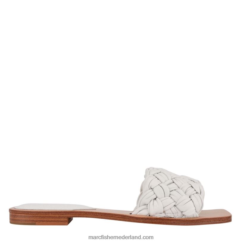 vrouwen Marc Fisher reanna platte glijbaan wit 2T068T316