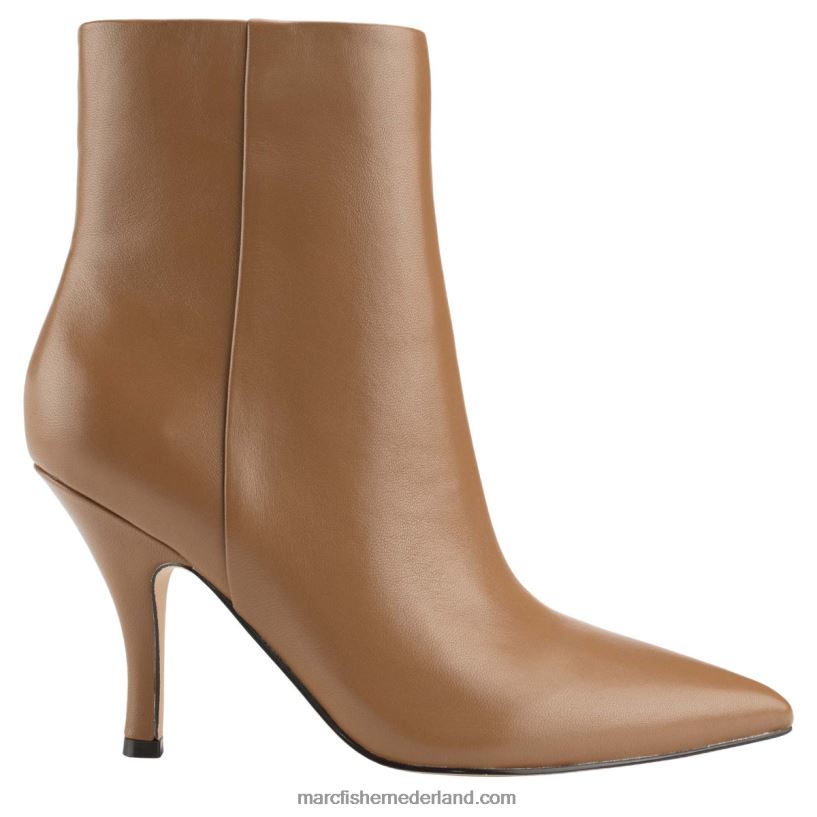 vrouwen Marc Fisher fergus laars met hak donker natuurlijk leer 2T068T86