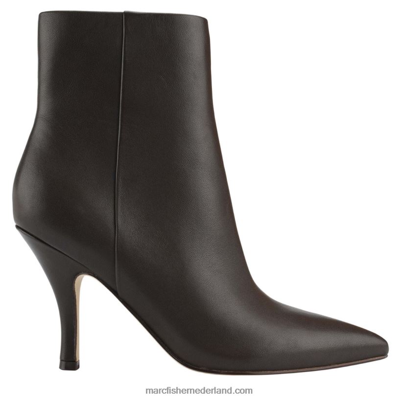 vrouwen Marc Fisher fergus laars met hak donkerbruin leer 2T068T92