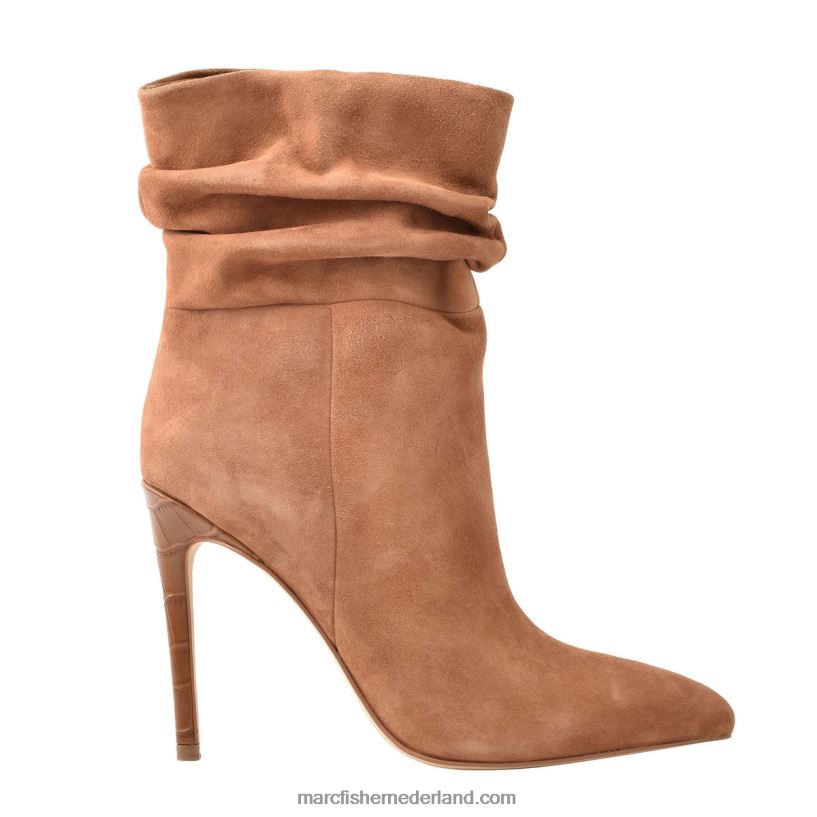 vrouwen Marc Fisher rayya jurk bootie donkerbruin suède 2T068T125