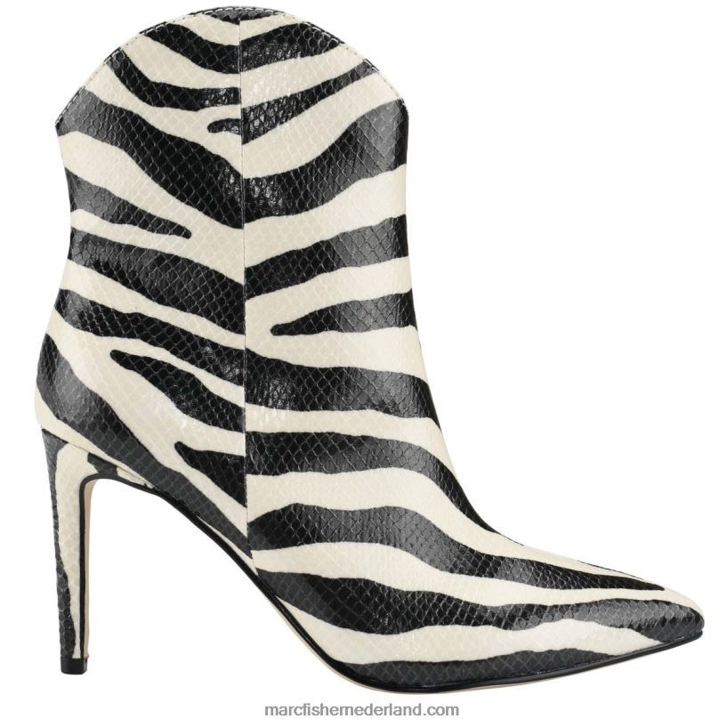 vrouwen Marc Fisher revati laars met hak zebra slang 2T068T83