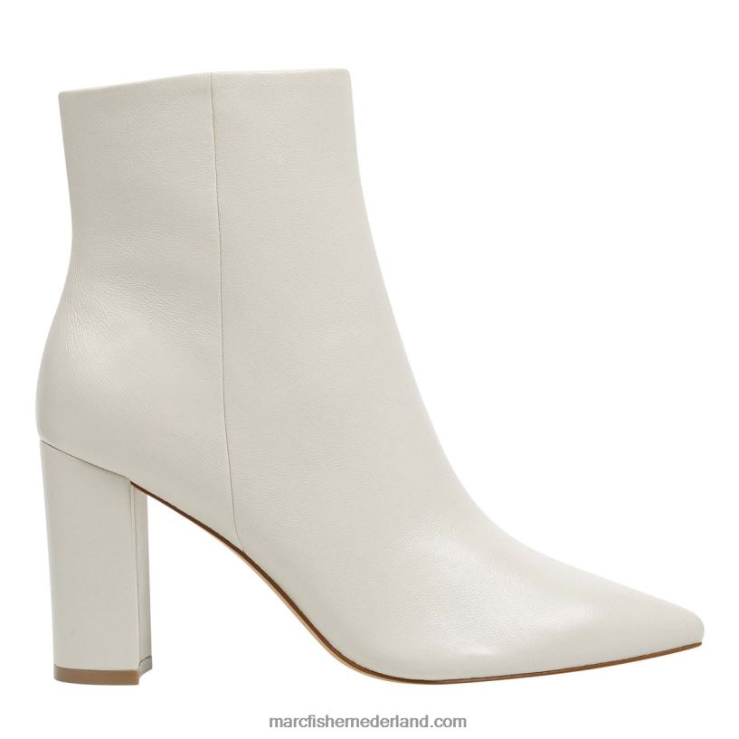 vrouwen Marc Fisher ulani laars met hak ivoor leer 2T068T3
