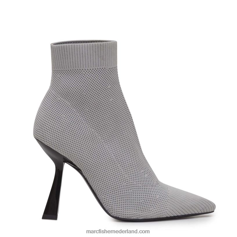 vrouwen Marc Fisher umair laars met hak lichtgrijs natuurlijk breisel 2T068T116