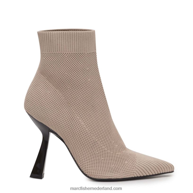 vrouwen Marc Fisher umair laars met hak lichtroze naturel breisel 2T068T117