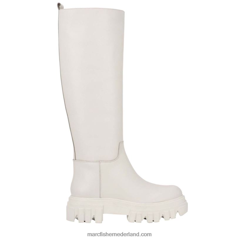 vrouwen Marc Fisher malen een laars ivoor leer 2T068T148