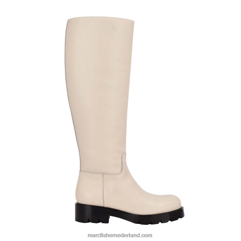 vrouwen Marc Fisher phidias schoen met noppenzool chique creme leer 2T068T175