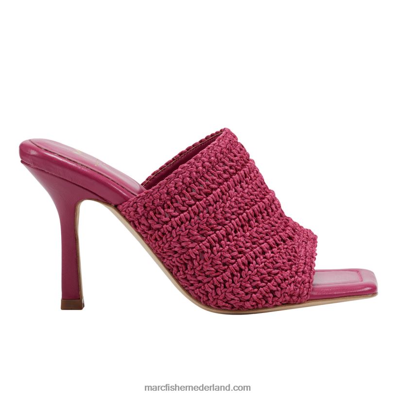 vrouwen Marc Fisher muilezel met dako-hakken roze 2T068T473