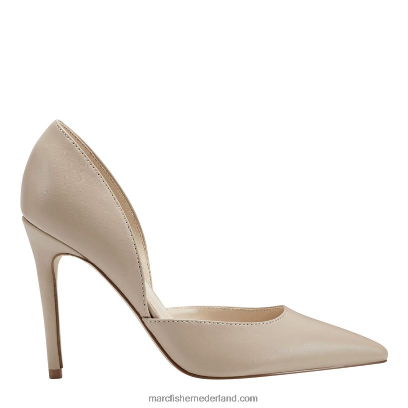 vrouwen Marc Fisher christa pumps met spitse neus licht natuurlijk 2T068T655