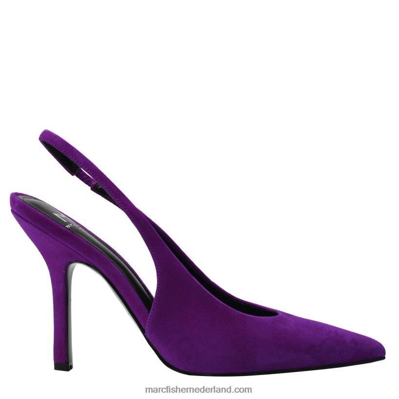vrouwen Marc Fisher emalyn slingback pump magenta suède 2T068T692