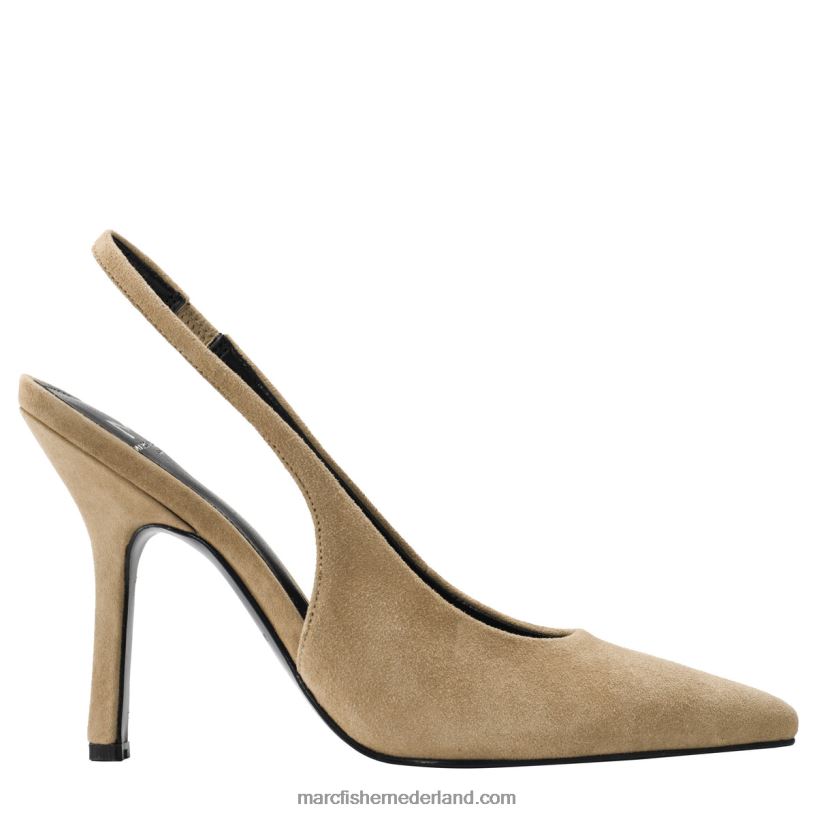 vrouwen Marc Fisher emalyn slingback pump natuurlijk suède 2T068T686