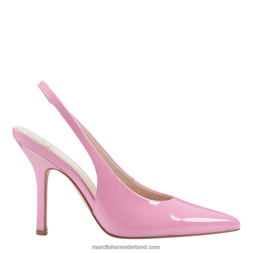 vrouwen Marc Fisher emalyn slingback pump roze patent 2T068T671