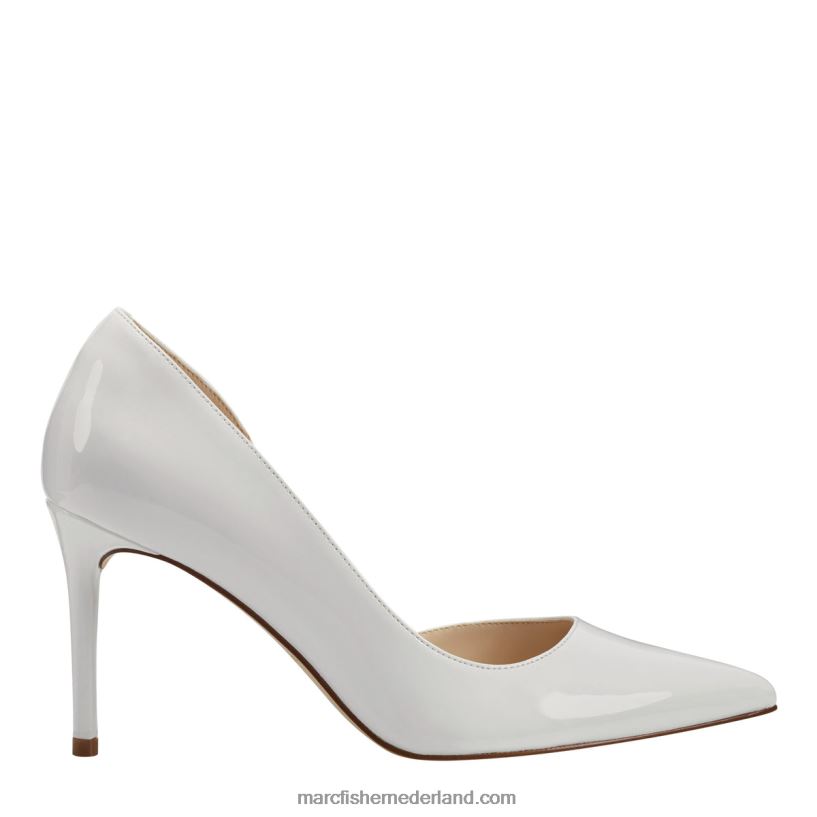 vrouwen Marc Fisher meryl d'orsay pomp wit patent 2T068T647