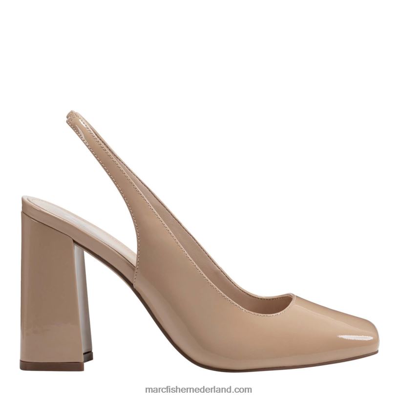vrouwen Marc Fisher onna slingback hiel natuurlijk octrooi 2T068T388