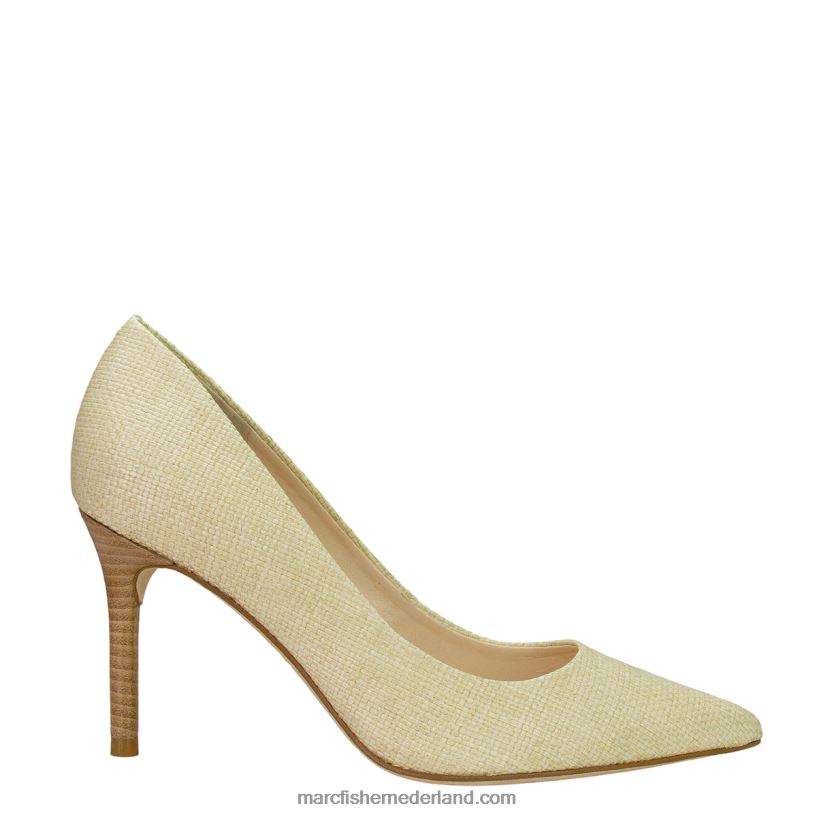 vrouwen Marc Fisher salley puntige neus pomp natuurlijke raffia 2T068T670