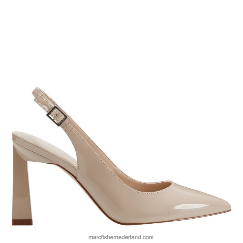 vrouwen Marc Fisher sannek slingback pomp ivoor patent 2T068T651
