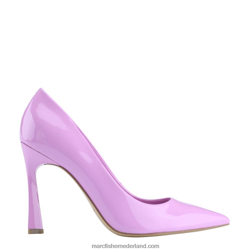 vrouwen Marc Fisher sassie pumps met hak violet lakleer 2T068T644