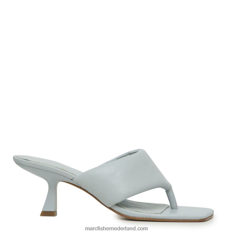vrouwen Marc Fisher cici sandaal met hak lichtgroen leer 2T068T537