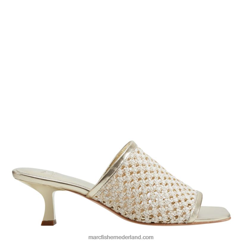 vrouwen Marc Fisher juliette sandaal met hak goud 2T068T491